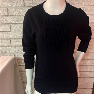 J Crew Ruffled Sweater